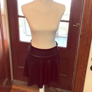 Faux Leather skirt